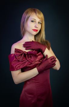 Satenske rukavice &ndash; dodatak, Do lakta