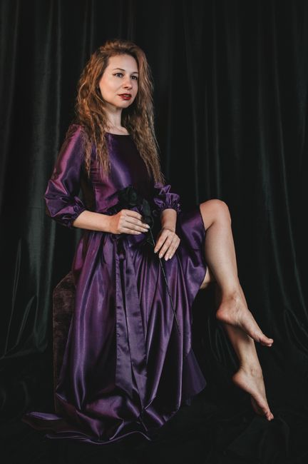 Riva &ndash; večernja haljina, Slip dress, duga